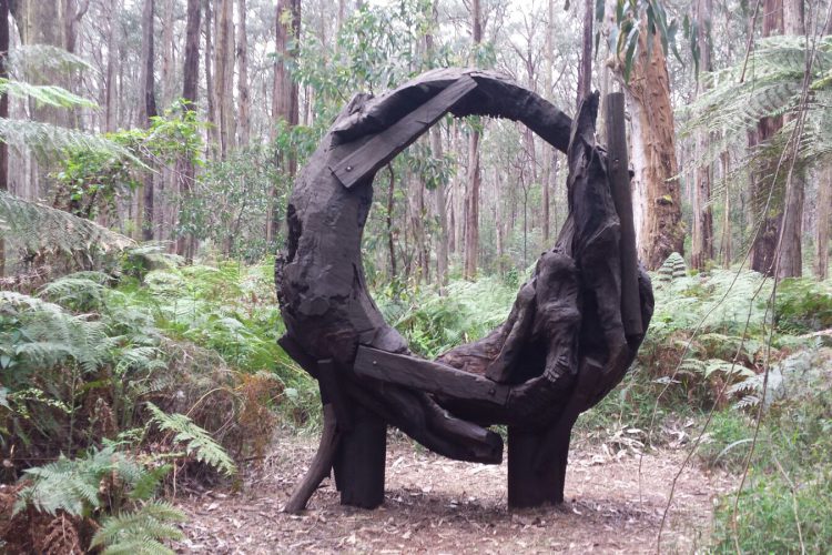 forest wind sculpture